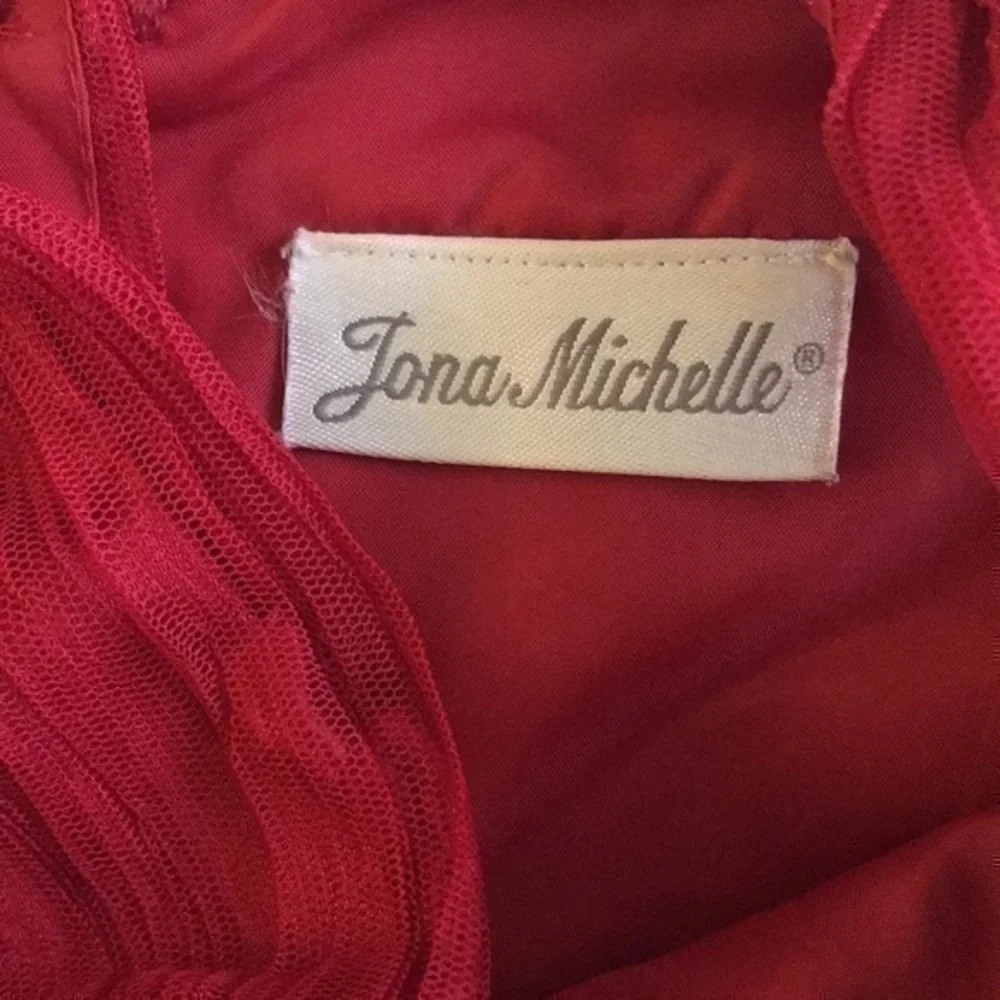 JONA MICHELLE Red Layered Fancy Dress Size 4/5